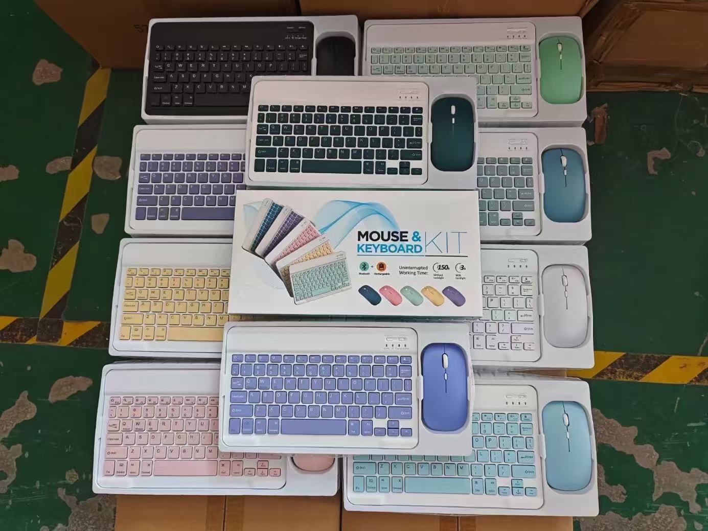 Multi-Purpose Wireless Mouse and Keyboard Kit
