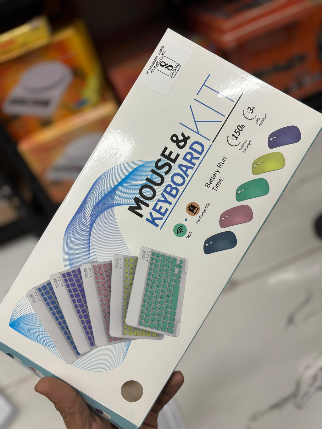 Multi-Purpose Wireless Mouse and Keyboard Kit