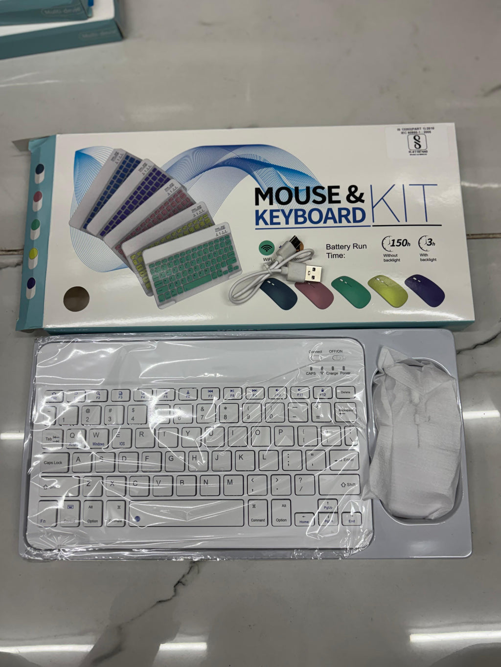 Multi-Purpose Wireless Mouse and Keyboard Kit