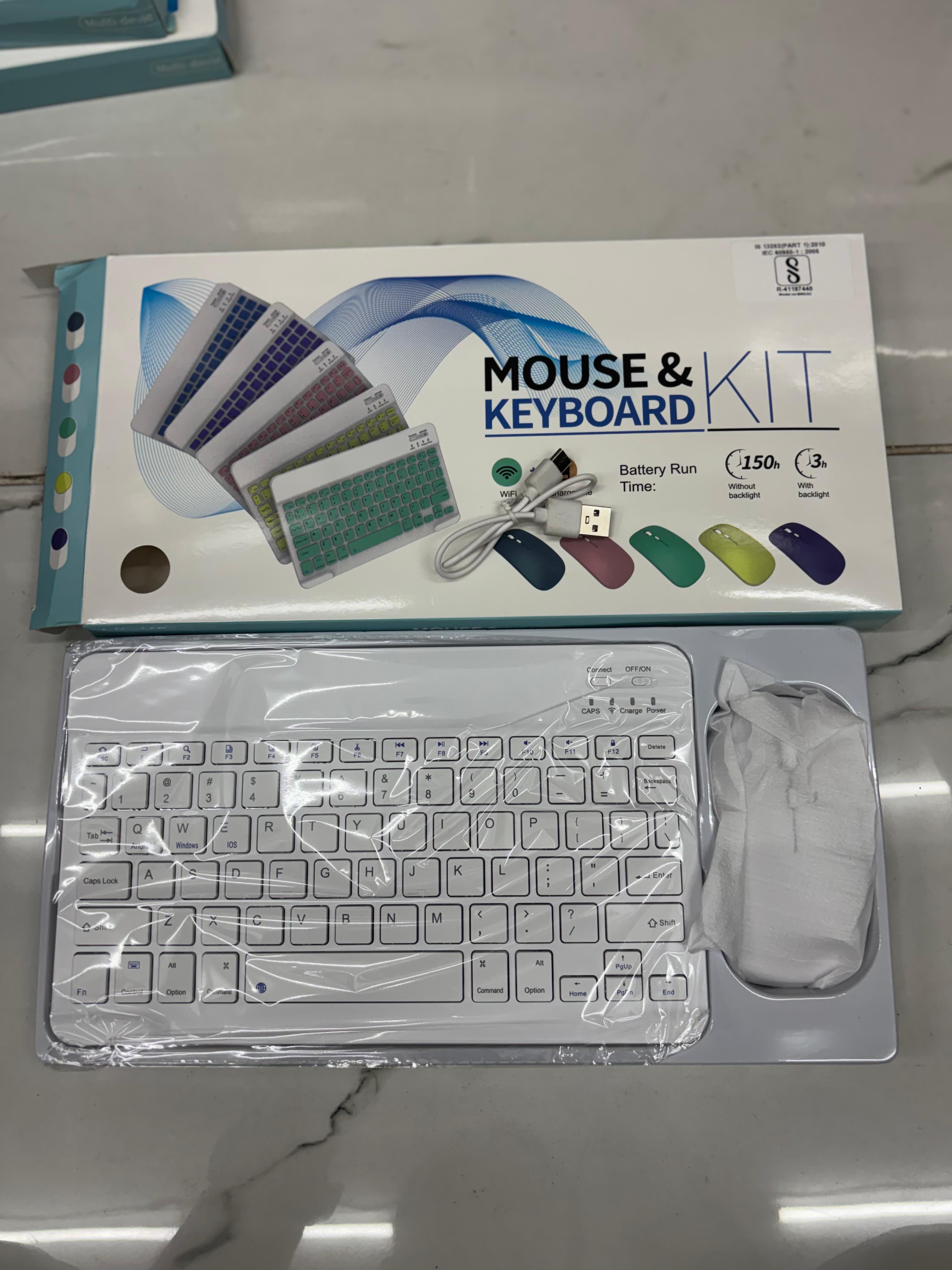 Multi-Purpose Wireless Mouse and Keyboard Kit