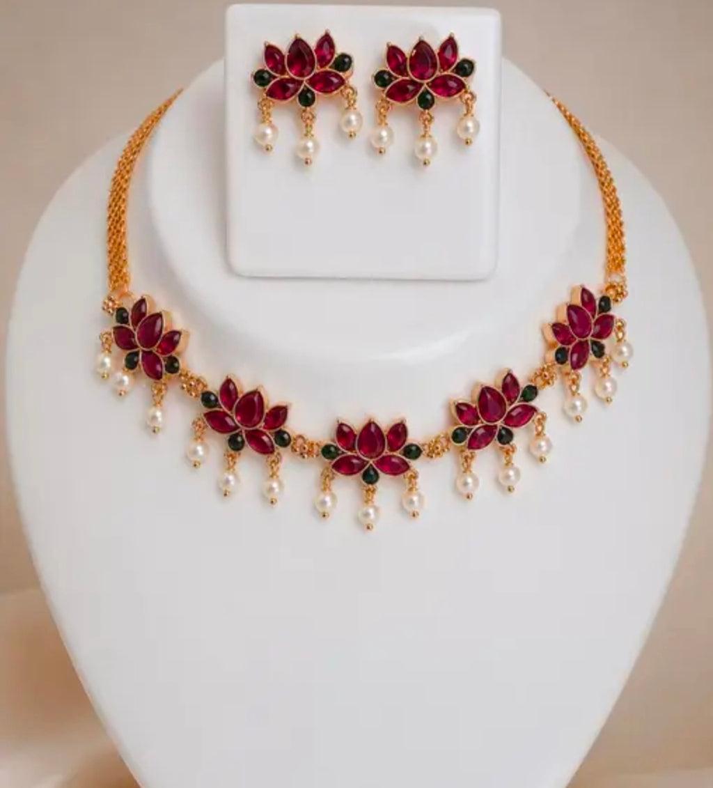 Onam Special Jewelry Lotus