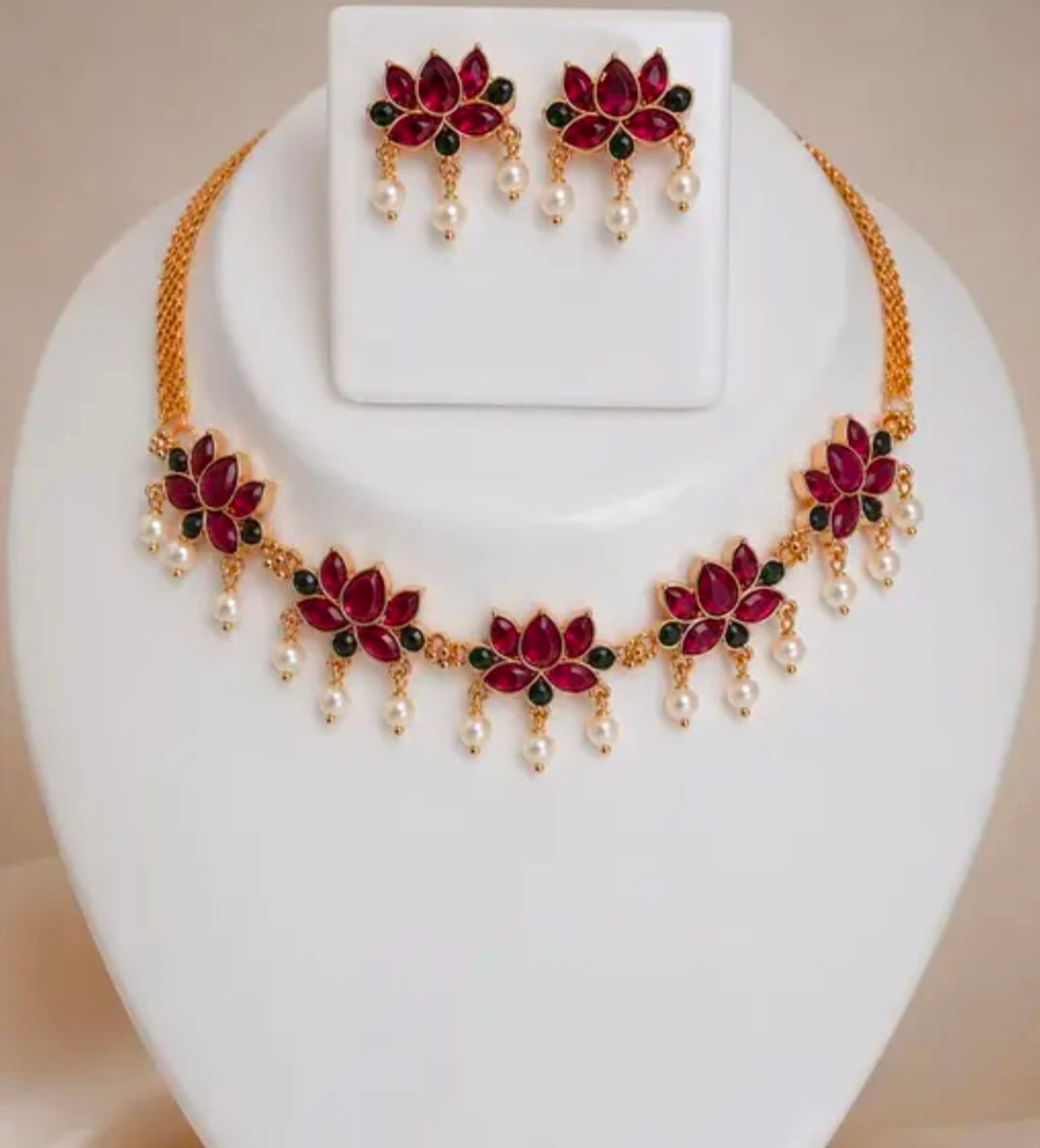 Onam Special Jewelry Lotus