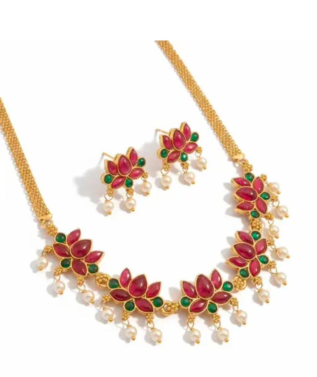 Onam Special Jewelry Lotus